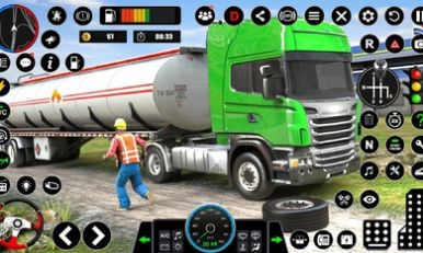 越野油轮卡车驾驶模拟器游戏 1