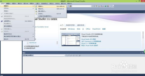 如何在Visual Studio 2010中轻松创建C#应用程序？ 3
