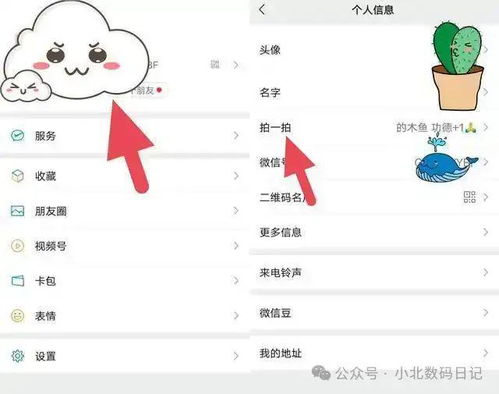 如何操作微信拍一拍功能 3