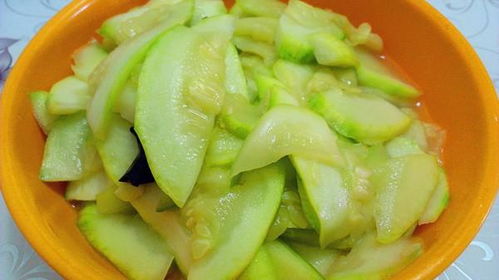 家常美味素炒节瓜的简易做法 1