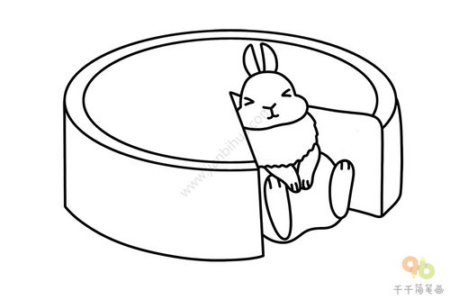 轻松学会！简笔画月饼教程 3