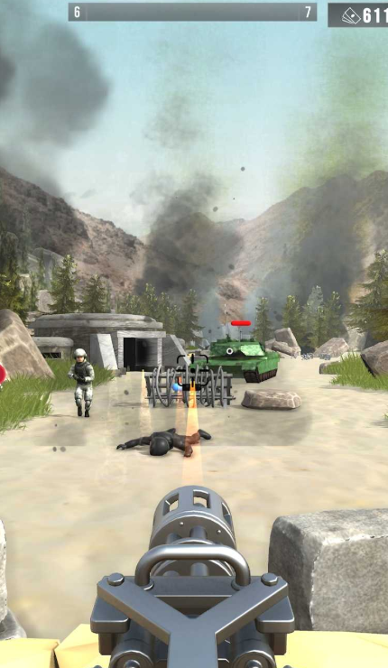 步兵攻击战争3D 截图3