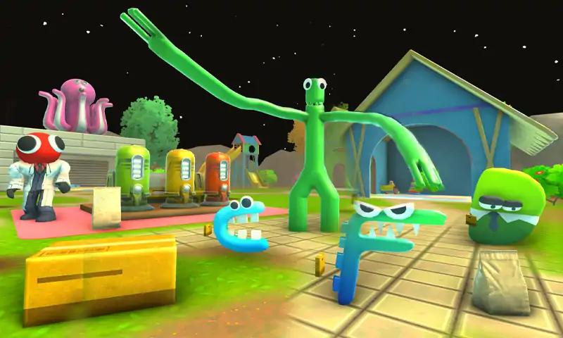 彩虹字母幸存者3D 截图3