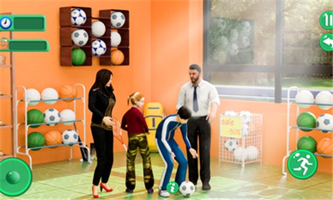 与妈妈一起超市购物 1