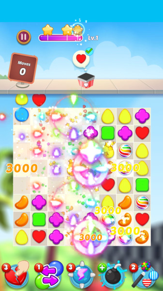 糖果缤纷消消乐官方赚钱版 截图3
