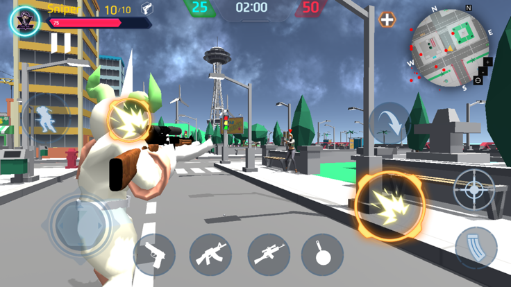 紫色鬼脸摇怪物 截图2