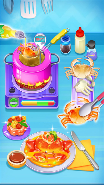 美味螃蟹大餐烹饪制作 截图4