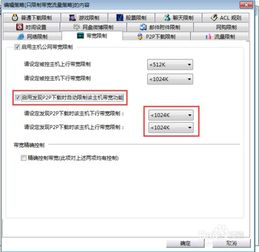 如何配置设置以限制网络速度 3