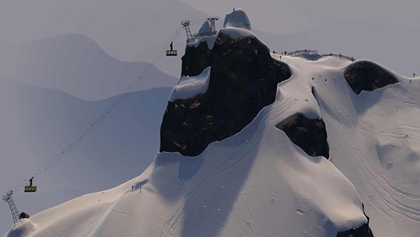 高山冒险滑雪游戏 1