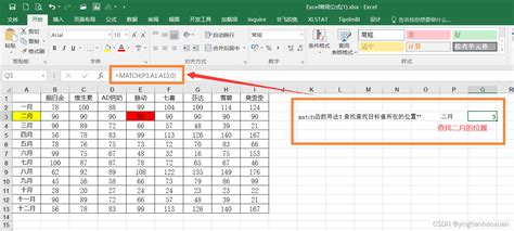 Excel高手必备：MATCH函数的高效使用方法 3