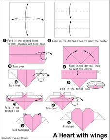 如何简单折叠一个爱心（桃心）形状？ 1