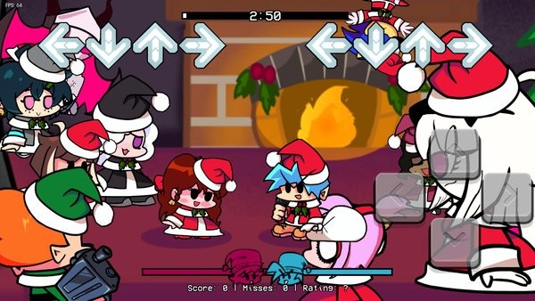 周五夜放克圣诞节内鬼模组(FNF的圣诞节) 截图3