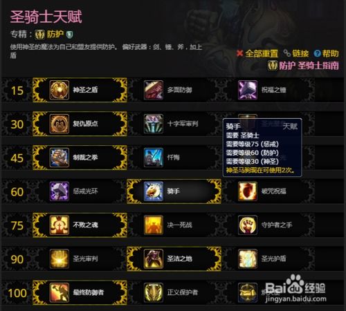 掌握力量之巅：魔兽世界圣骑士惩戒天赋加点全攻略 2