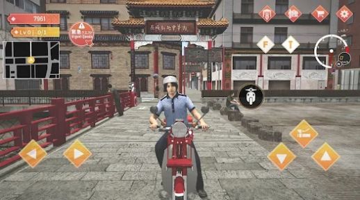 日本邮递员摩托模拟长崎篇游戏 1