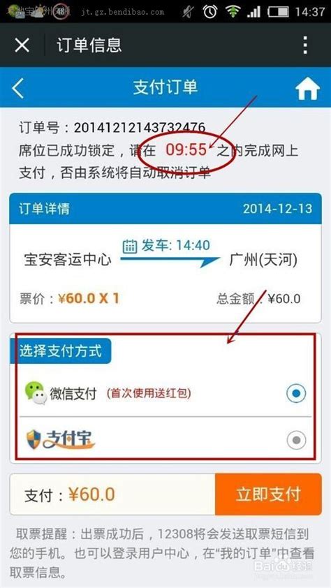 如何在12308网站上购买汽车票的具体步骤是什么？ 3