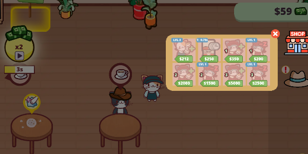 猫猫咖啡厅游戏 截图3